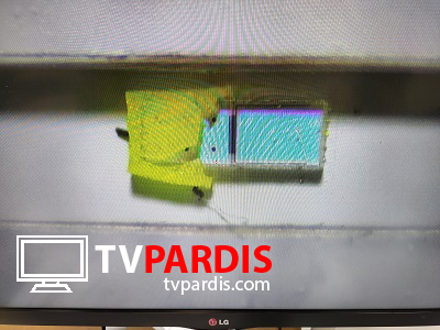 آبی شدن تصویر تلویزیون