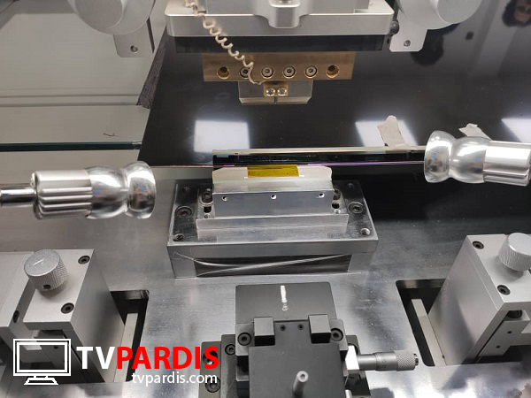 نوار عمودی منظم در تصویر تلویزیون 55lm86000