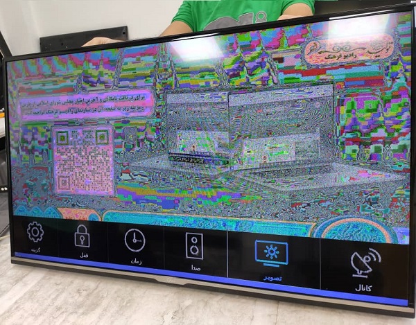 تصویر نویز دارد در تلویزیون جی پلاس