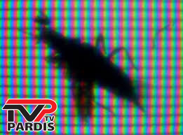 نقطه یا لک روی تصویر تلویزیون چیست ( پیکسل سوختگی )